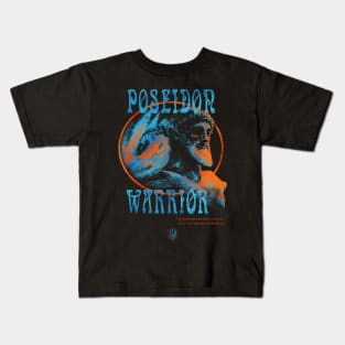 Poseidon Warrior v3 Kids T-Shirt